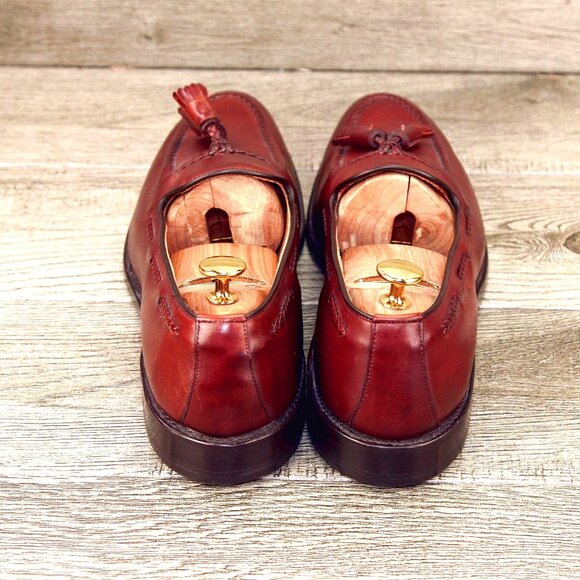 * NIB * $395 Allen Edmonds BROOKWOOD 13 AAA Extra Narrow Chili * add $15 Trees main image 7